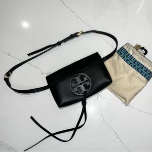 Tory Burch Miller Belt Bag in Black